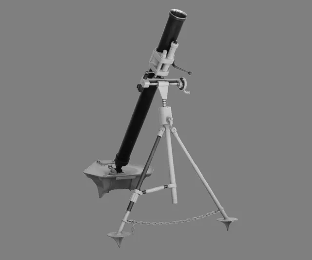 MMB17 mortar family, 60 mm, 81/82 mm, and 120 mm smoothbore mortar family, Artillery - view 3