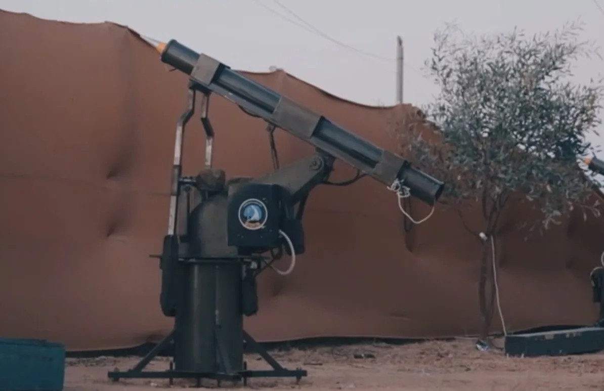 Mutabar-1 improvised air-defense system, Improvised short-range air-defense system, Air Defense - 2023 Israel-Hamas War
