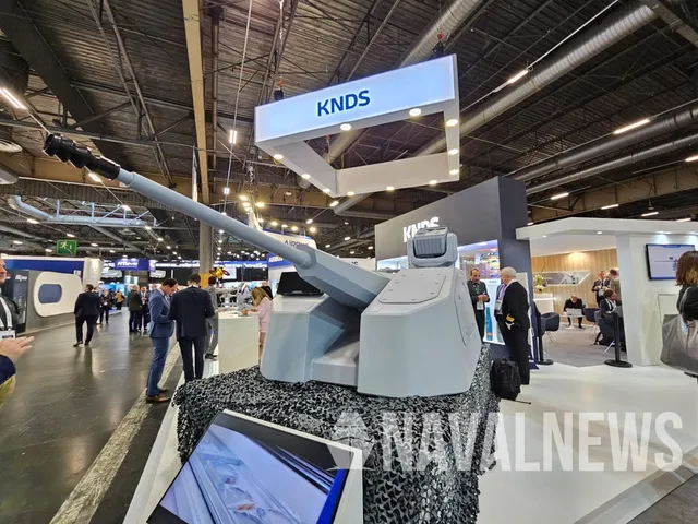 Narwhal 20 mm remote-controlled turret, 20 mm naval remote weapon station, Naval Systems - view 1
