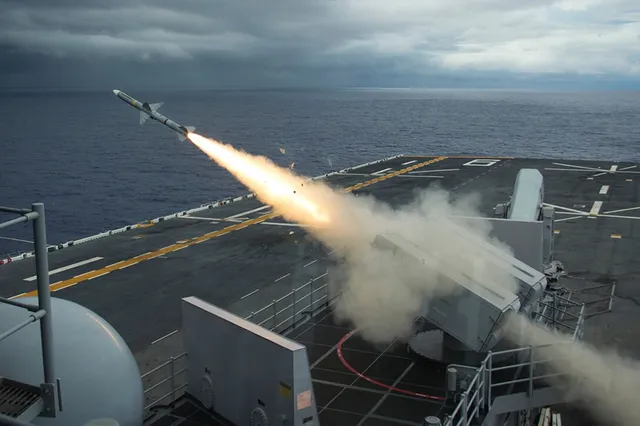 NATO Sea Sparrow Missile, Ship self-defense missile, Munitions - view 2