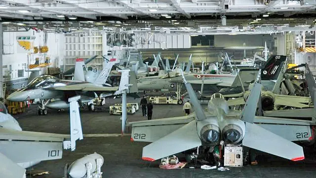 Nimitz-class aircraft carrier, Nuclear-powered aircraft carrier, Naval Systems - view 3