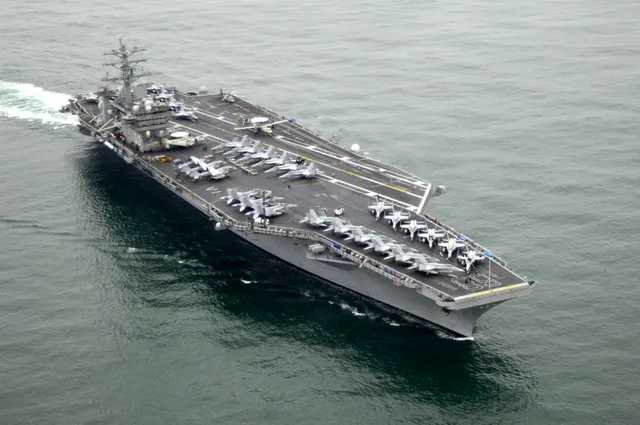 Nimitz-class aircraft carrier, Nuclear-powered aircraft carrier, Naval Systems - view 1