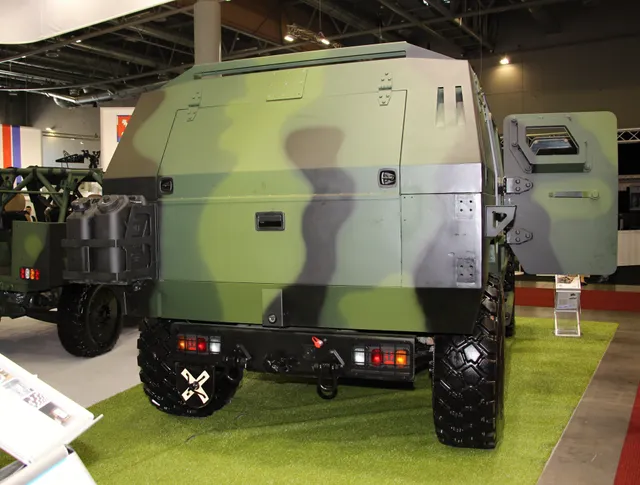 NIMR AJBAN, 4x4 protected light tactical vehicle, Armored Vehicles - view 4