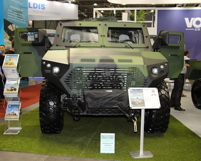 NIMR AJBAN, 4x4 protected light tactical vehicle, Armored Vehicles - view 2