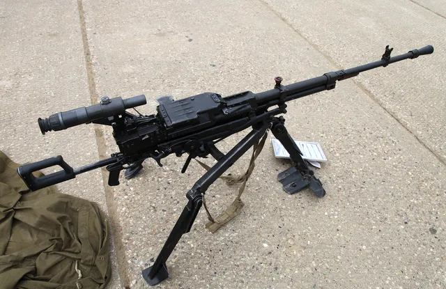 NSV, 12.7 mm heavy machine gun, Infantry Weapons - view 1