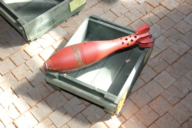 OFM round, 120 mm mortar/artillery ammunition, Munitions - view 1