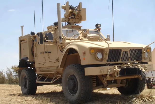 Oshkosh M-ATV, 4x4 mine-resistant ambush protected vehicle, Armored Vehicles - view 1