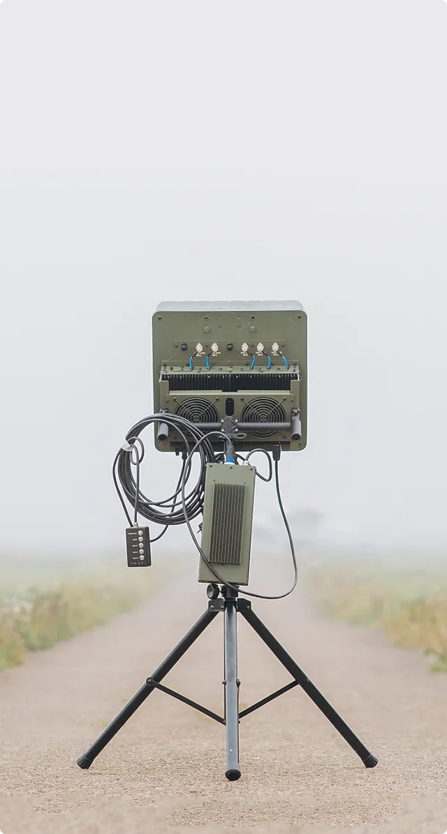 PIRANHA 5T stationary anti-drone complex, Stationary anti-drone jammer, Electronic Warfare - view 2