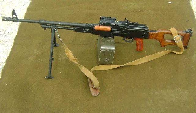 7.62 mm machine gun, Belt-fed general-purpose / vehicle-mounted 7.62 mm machine gun class, Infantry Weapons - view 3