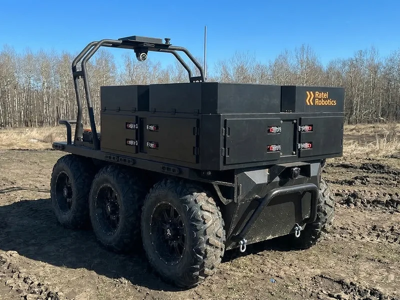 Platform for launching drones, UGV-mounted FPV drone launch platform, Support Equipment - 2014 Russia-Ukraine War