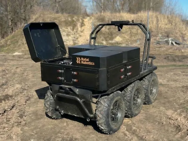 Platform for launching drones, UGV-mounted FPV drone launch platform, Support Equipment - view 1
