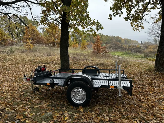 Platform for UGVs, Logistics trailer for ground robotic systems, Support Equipment - view 1