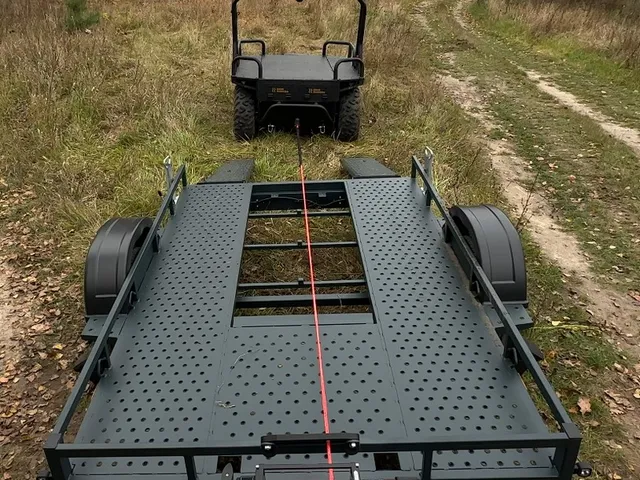 Platform for UGVs, Logistics trailer for ground robotic systems, Support Equipment - view 9