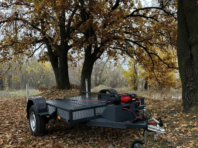 Platform for UGVs, Logistics trailer for ground robotic systems, Support Equipment - view 4