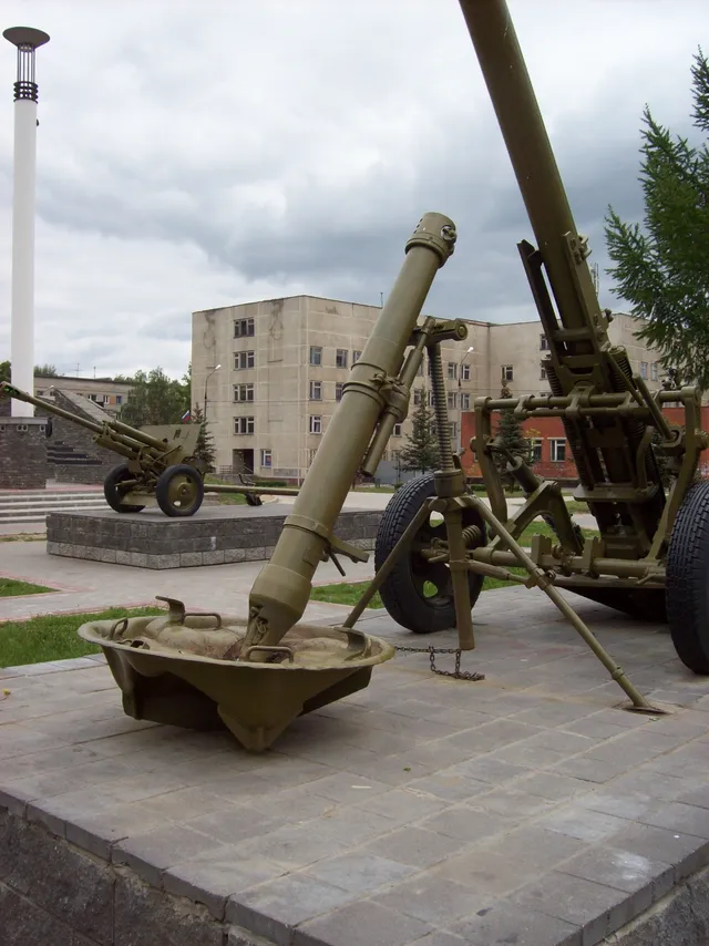 PM-43, 120 mm towed heavy mortar, Artillery - view 1