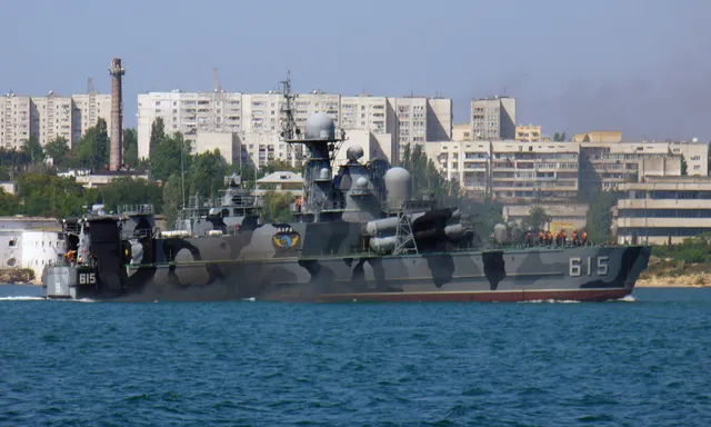 Project 1239 Sivuch / Bora-class missile hovercraft, Surface effect guided-missile corvette, Naval Systems - view 2