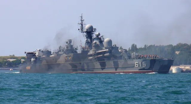 Project 1239 Sivuch / Bora-class missile hovercraft, Surface effect guided-missile corvette, Naval Systems - view 1