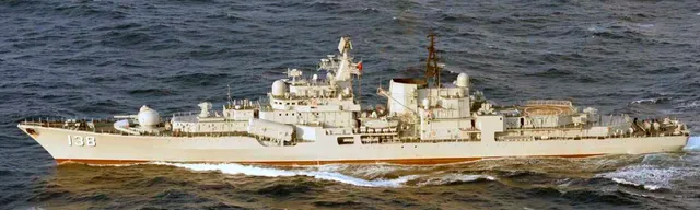 Project 956E / 956EM Sovremenny-class destroyer, Russian-built guided-missile destroyers exported to the Chinese People's Liberation Army Navy, Naval Systems - view 1