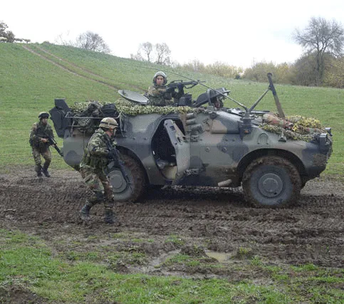 Puma 4x4, 4x4 light armored reconnaissance vehicle, Armored Vehicles - view 1