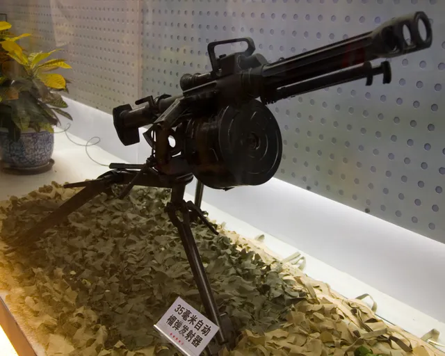 QLZ-87 automatic grenade launcher, 35 mm automatic grenade launcher, Infantry Weapons - view 1