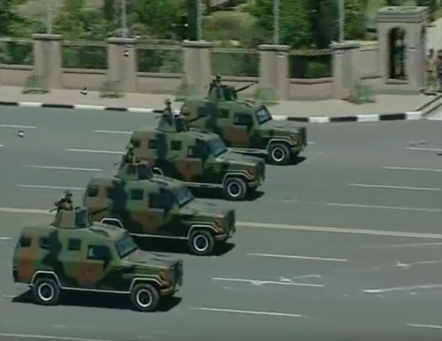 Qutaish-1 armored vehicle, 4x4 armored protected vehicle, Armored Vehicles - 2014 Yemen Civil War
