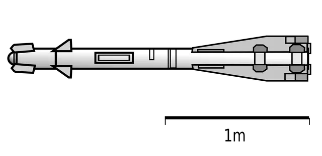R-60 missile, Short-range infrared-guided air-to-air missile, Munitions - view 1