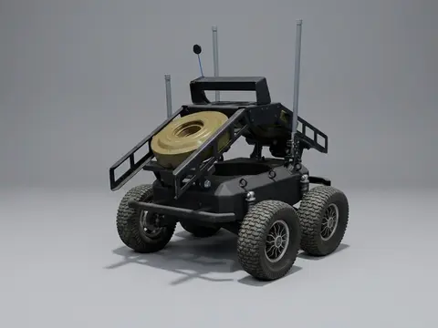 Ratel S, Uncrewed ground vehicle / remote-mining and explosive-delivery robot, Support Equipment