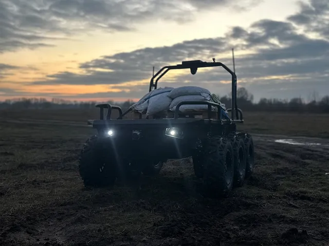 Ratel X, Six-wheeled uncrewed logistics platform, Support Equipment - view 5