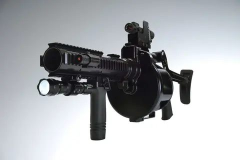 RBG-6, 40x46 mm six-shot revolving grenade launcher, Infantry Weapons