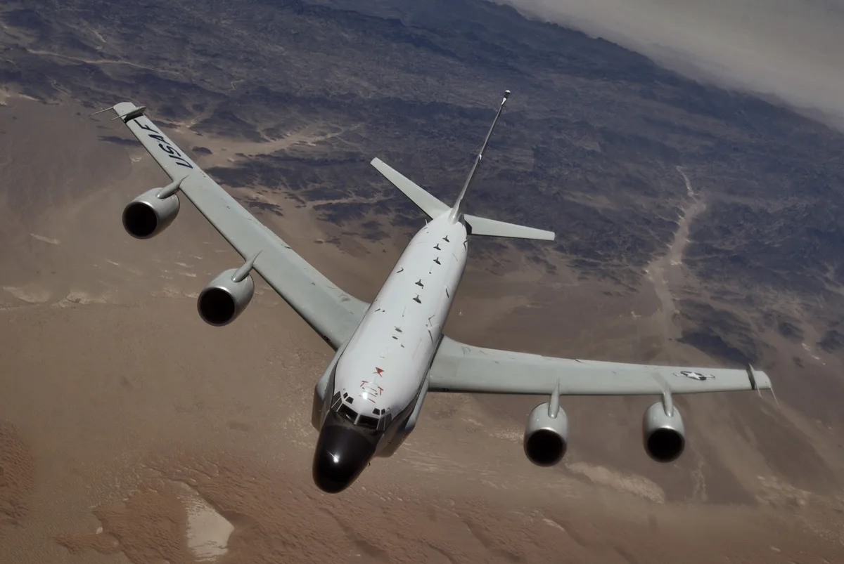 RC-135V/W Rivet Joint, Signals intelligence reconnaissance aircraft, Aircraft & UAVs