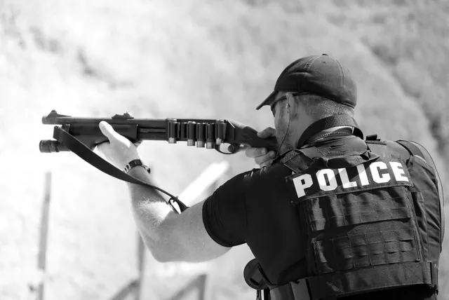 Remington 870 12-Gauge Shotgun, 12-gauge pump-action shotgun, Infantry Weapons - view 1