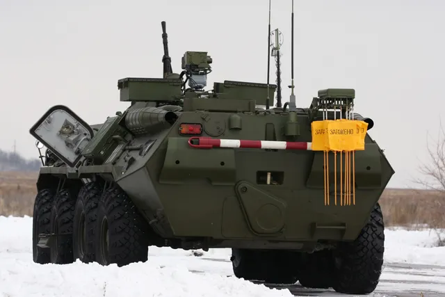 RKhM, CBRN reconnaissance vehicle designation family, Support Equipment - view 1