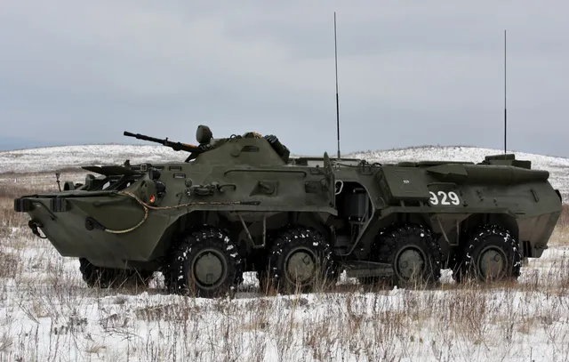 RKhM, CBRN reconnaissance vehicle designation family, Support Equipment - view 2