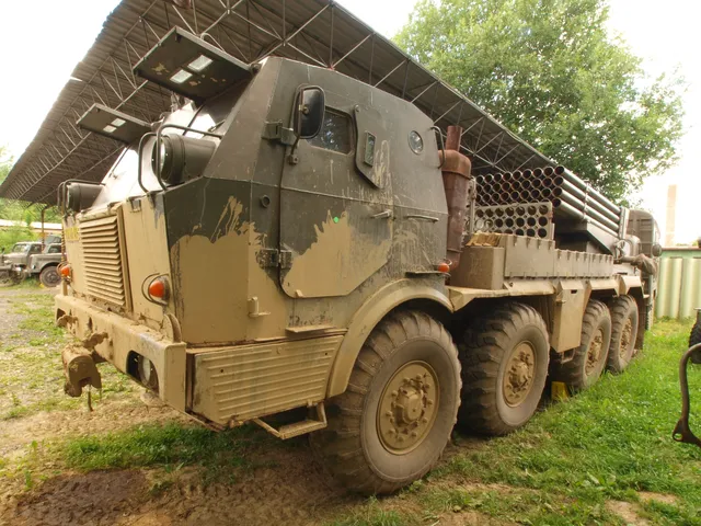 RM-70, 122 mm self-propelled multiple launch rocket system, Artillery - view 1