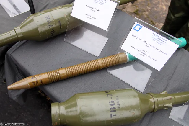 RPG high-explosive rounds, Unguided rocket-propelled grenade ammunition, Munitions - view 1