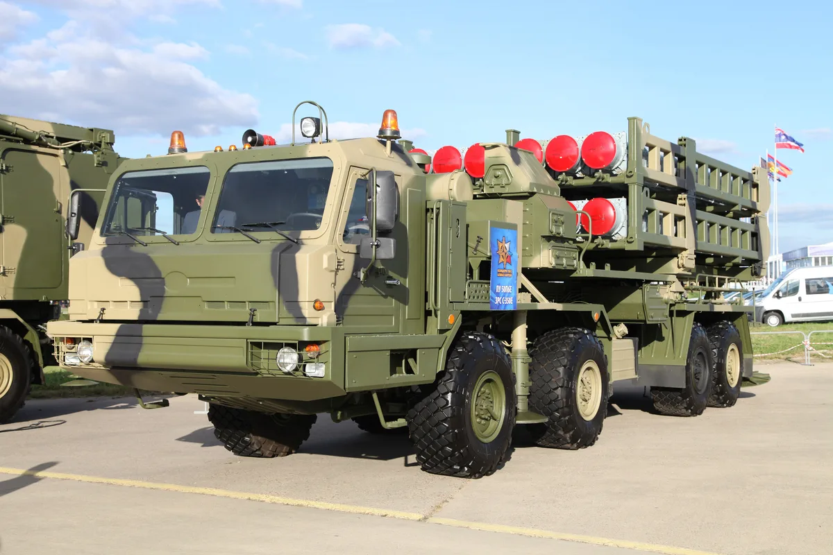 S-350 Vityaz, Medium-range surface-to-air missile system, Air Defense - 2014 Russia-Ukraine War