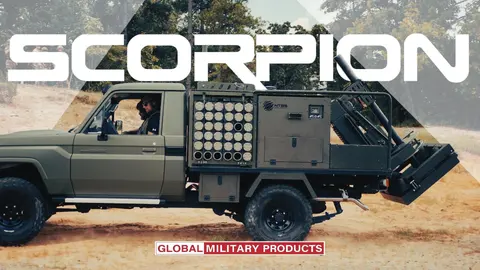 Scorpion 120 mm mortar system, vehicle-mounted 81 mm / 120 mm mobile mortar system, Artillery