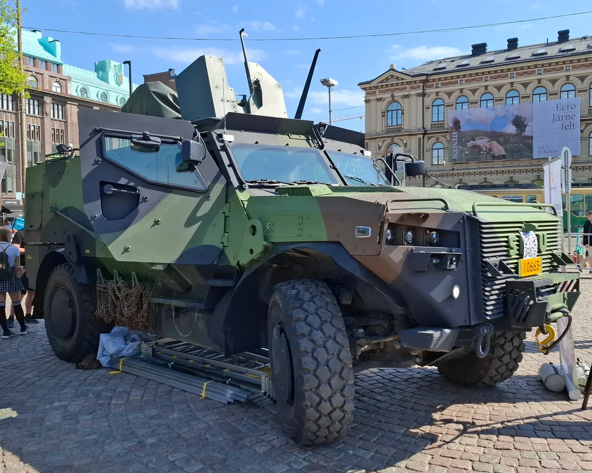 Sisu GTP, 4x4 protected mobility vehicle, Armored Vehicles