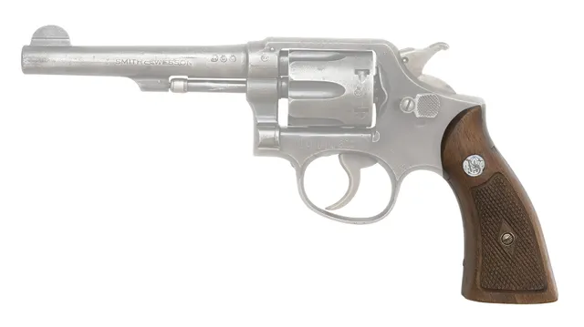 Smith & Wesson Victory Model revolver, Double-action revolver, Infantry Weapons - view 1