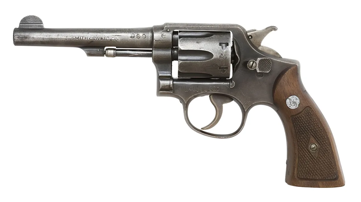 Smith & Wesson Victory Model revolver, Double-action revolver, Infantry Weapons