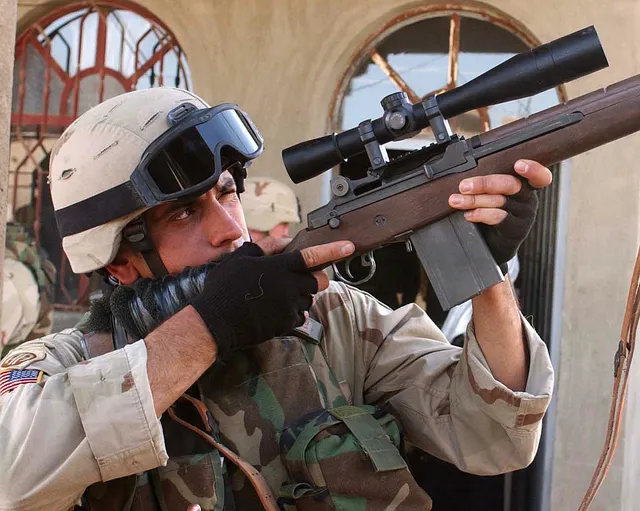 Sniper rifle, Scoped precision rifle, Infantry Weapons - view 1