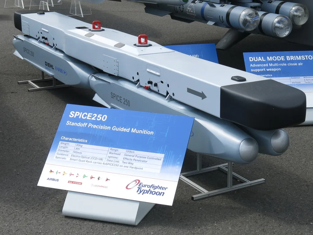 SPICE 250 guided bomb, Guided bomb, Munitions