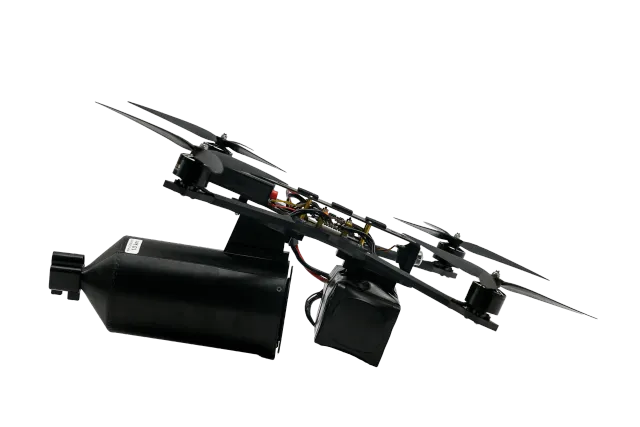 Stalker XO-10, 10-inch fiber-optic FPV strike drone, Aircraft & UAVs - view 1