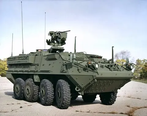 Stryker, 8x8 armored fighting vehicle family, Armored Vehicles