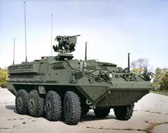 Stryker, 8x8 armored fighting vehicle family, Armored Vehicles