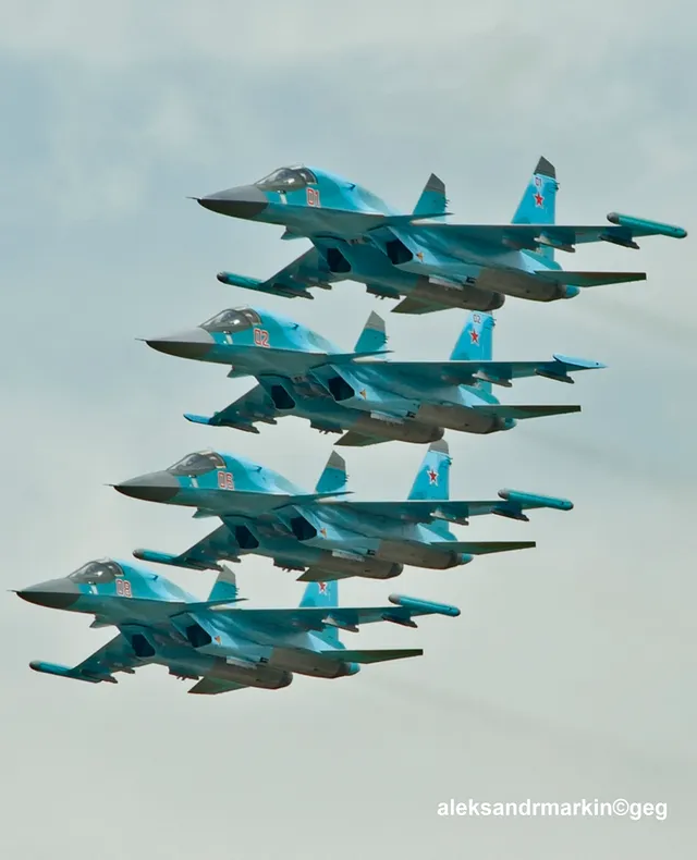 Su-34, Two-seat fighter-bomber / strike aircraft, Aircraft & UAVs - view 2