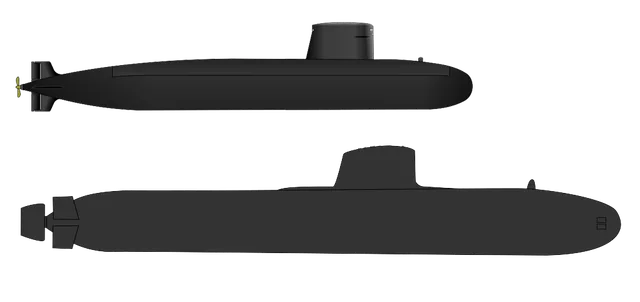 Suffren-class submarine, Nuclear-powered attack submarine, Naval Systems - view 2