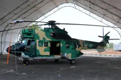 Super Puma combat support helicopter, Twin-engine medium-lift utility helicopter, Aircraft & UAVs