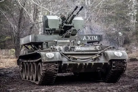 T-55-ZU-23, Improvised self-propelled anti-aircraft gun, Air Defense