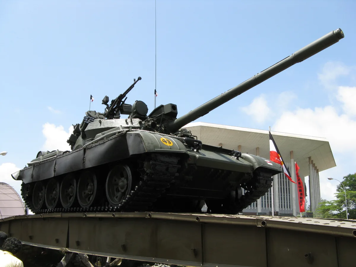 T-55AM-2, Upgraded T-55 main battle tank, Tanks